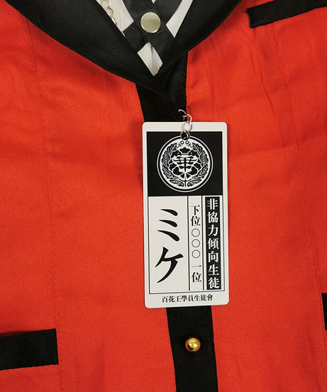 Yumeko Jabami Cosplay Costume School Uniforms Jabami Yumeko Outfits Full Set with Stockings Girl JK School Uniform For Comic Con