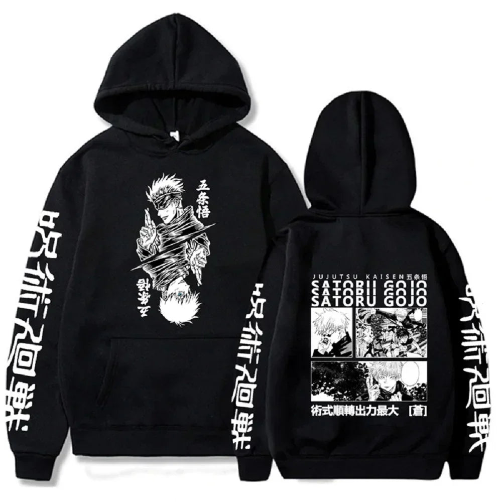 Jujutsu Kaisen Yuji Itadori Hoodie – Harajuku Anime Streetwear Pullover 6