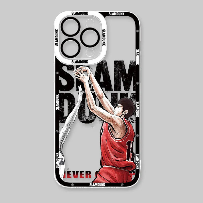 Anime Cool Slam Dunk Case For Samsung Galaxy A54 A34 A24 A14 A13 A53 A33 A73 A23 A05 A05S A72 A52 A52S A32 A22 A12 A51 A71 Etui