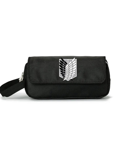New Attack On Titan Pencil Case Student Anime Peripheral Pencil Case Fashion Stationery Case Christmas Birthday Fan Gifts