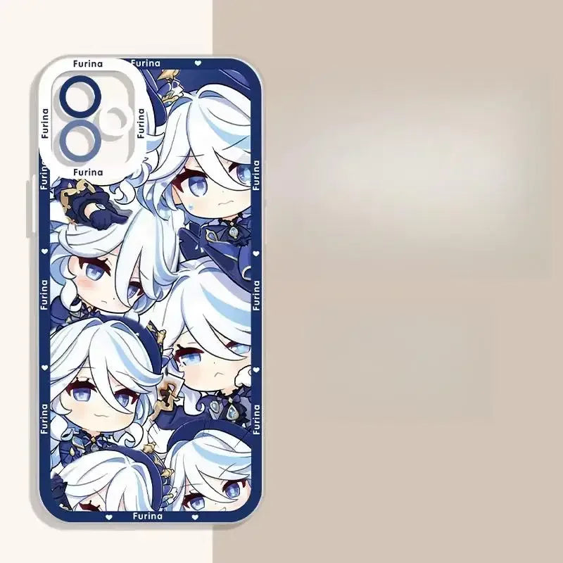 Genshin Impact Phone Case For iPhone 17 16 15 11 12 14 13 Pro Max Mini X XS XR 7 Plus 16E Air Shockproof Silicone Cover Fundas