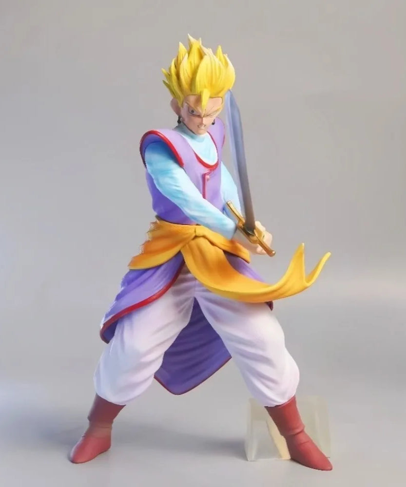 29cm/11.42in Anime Dragon Ball Figure King Kai Gohan Action Figures Pvc Statue Desktop Ornamen Collection Model Toys Gifts
