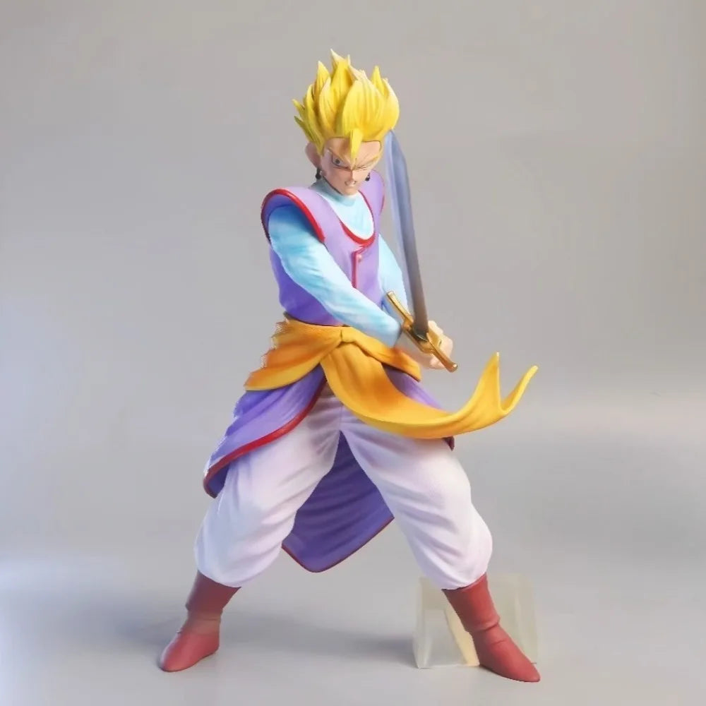 29cm/11.42in Anime Dragon Ball Figure King Kai Gohan Action Figures Pvc Statue Desktop Ornamen Collection Model Toys Gifts