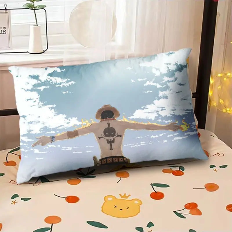 New One Piece Luffy Nami Zoro Chopper anime cushion pillow set pillow student nap pillow creative bedding holiday gift