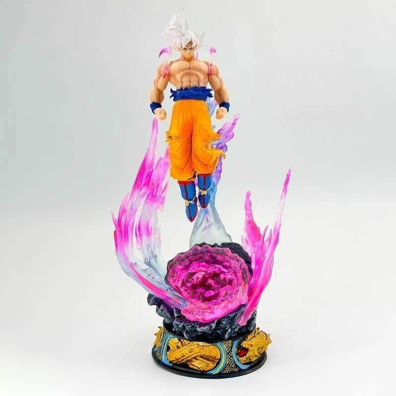 Hot Dragon Ball Figure Son Goku Figure Super Saiyan Figures Pvc Model Statue Doll Room Decor Collection Ornament Toys Gifts 25cm