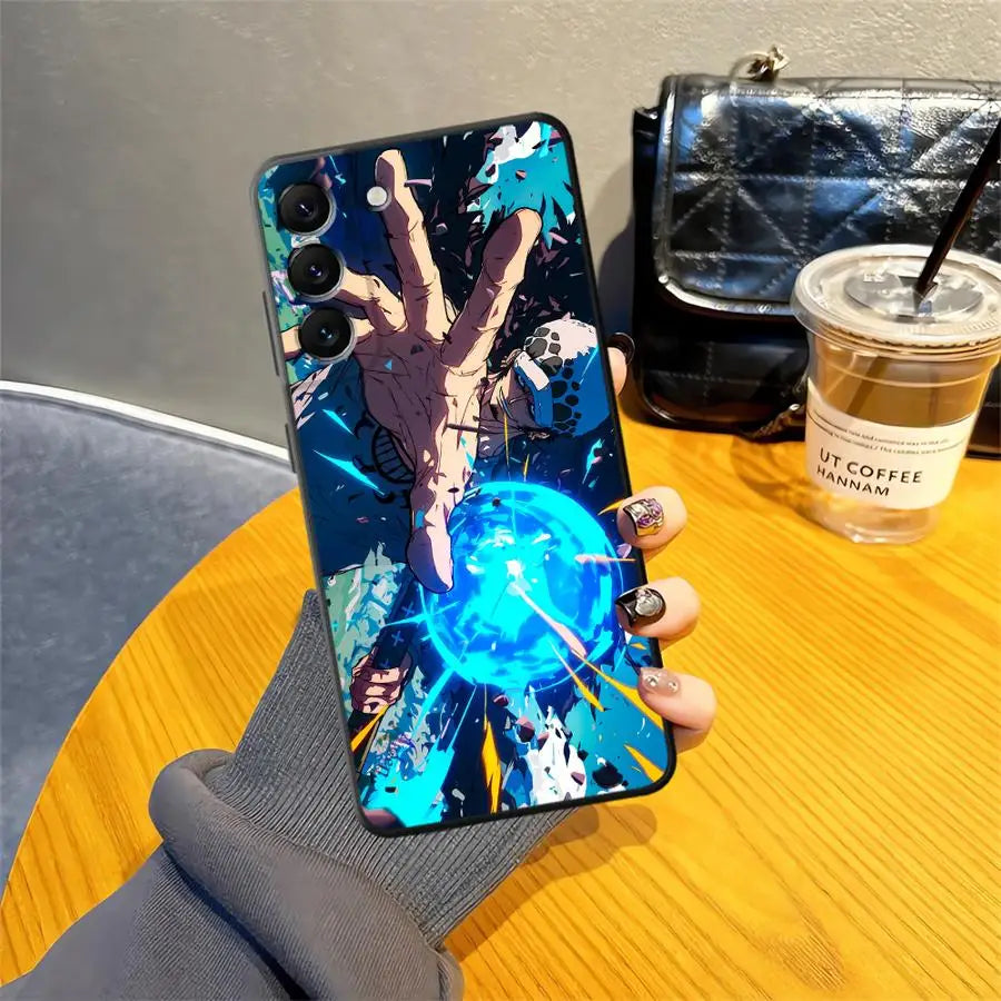 Phone Cover Case for Samsung Galaxy A03 Note 20 Ultra 9 10 A04 A05 A50 A70 A06 A30 A40 A01 A02 A07 A10 A20 Ones Pieces Zoro