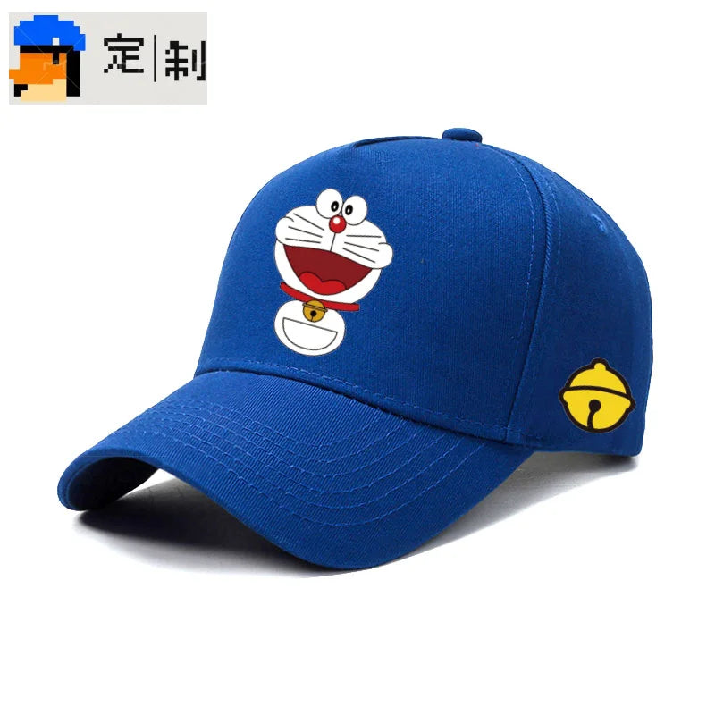 Doraemon Cartoon Baseball Cap – Cute & Casual Unisex Sun Hat
