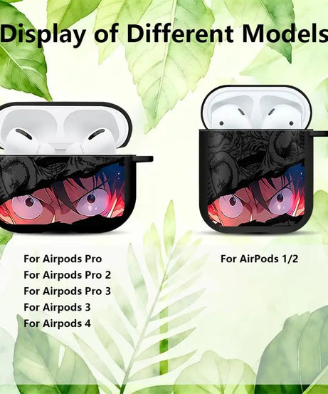 Case For Airpods Pro2 Pro 3 4 1 2 Pro3 Earphone Cases Cover Anime OneS P-ieceS