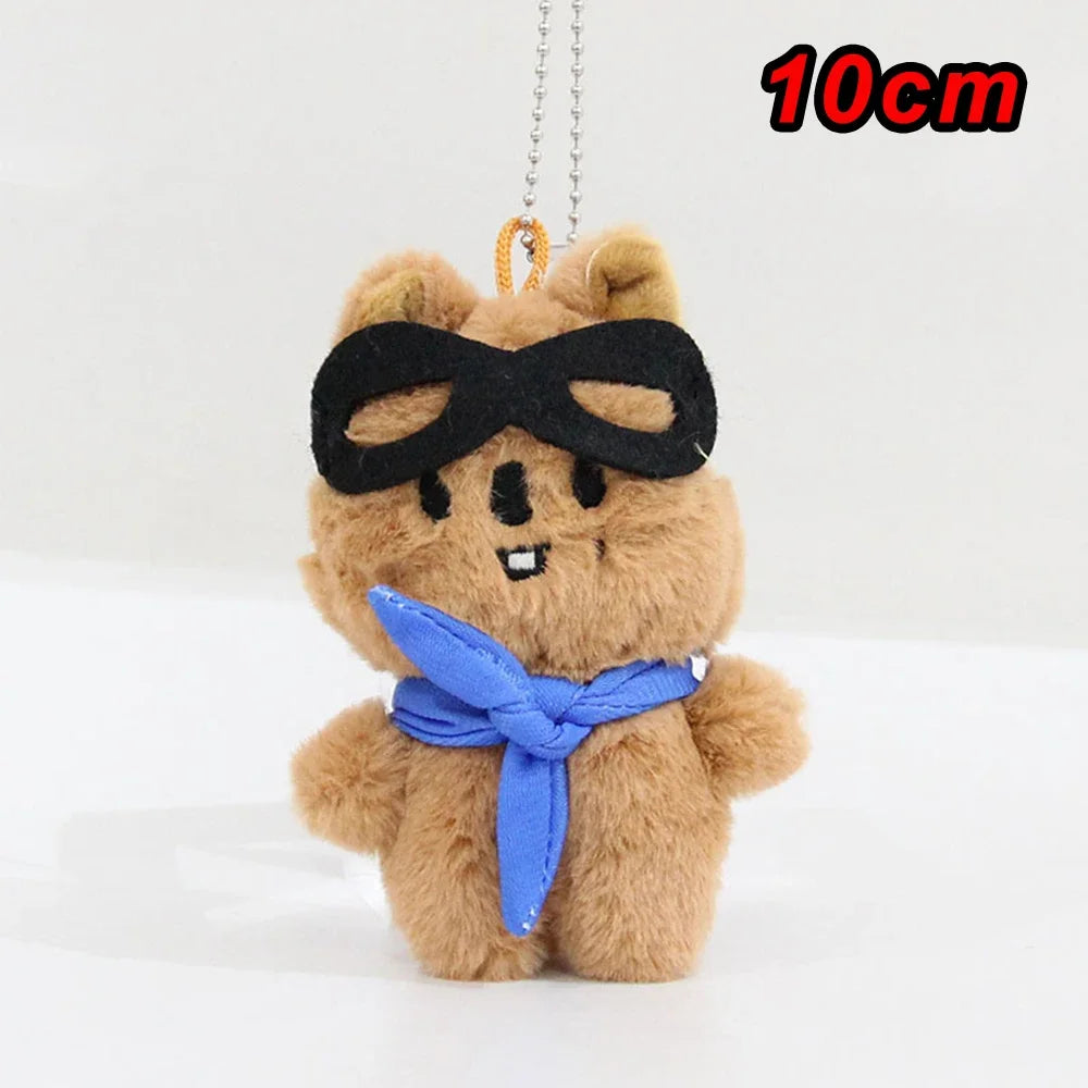 300style 10/22cm Skzoo Plush Bag Toy Kawaii Stray Wolf Plush Cartoon Stuffed Animal Doll Kawaii Toy Room Decor Children Gift