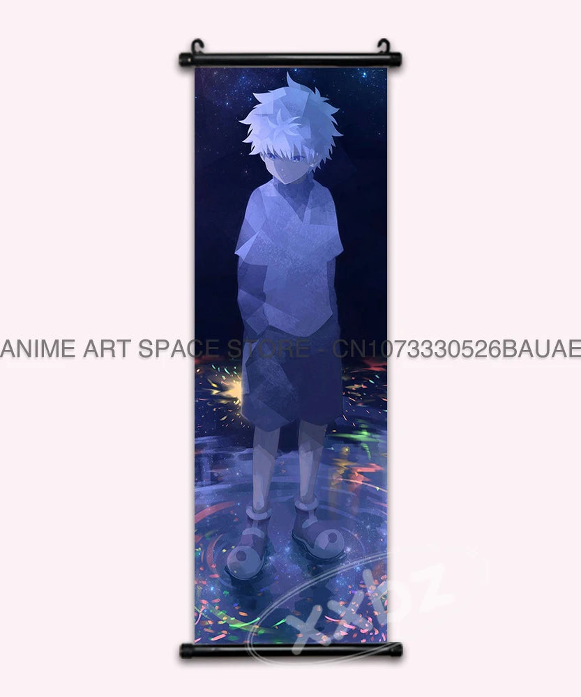 Hunter x Hunter Scroll Poster – Classic Anime Wall Art Canvas Decoration