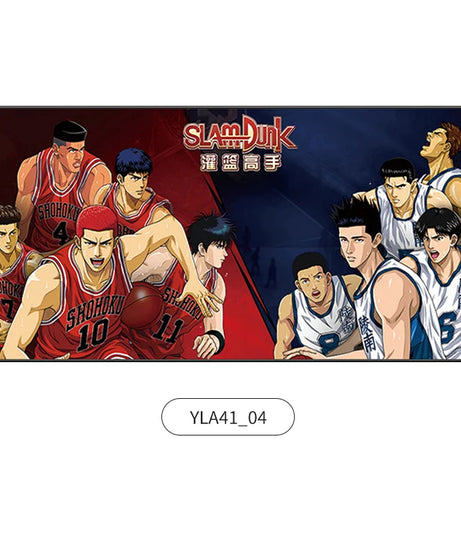 Slam Dunk Wall Art – Sakura Path Anime Mural for Bedroom or Living Room