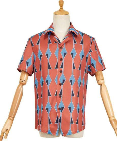 Anime Men’s Nagumo Yoichi Cosplay Costume – Sakamoto Days Cloak, Shirt, Pants Uniform Set for Halloween & Christmas