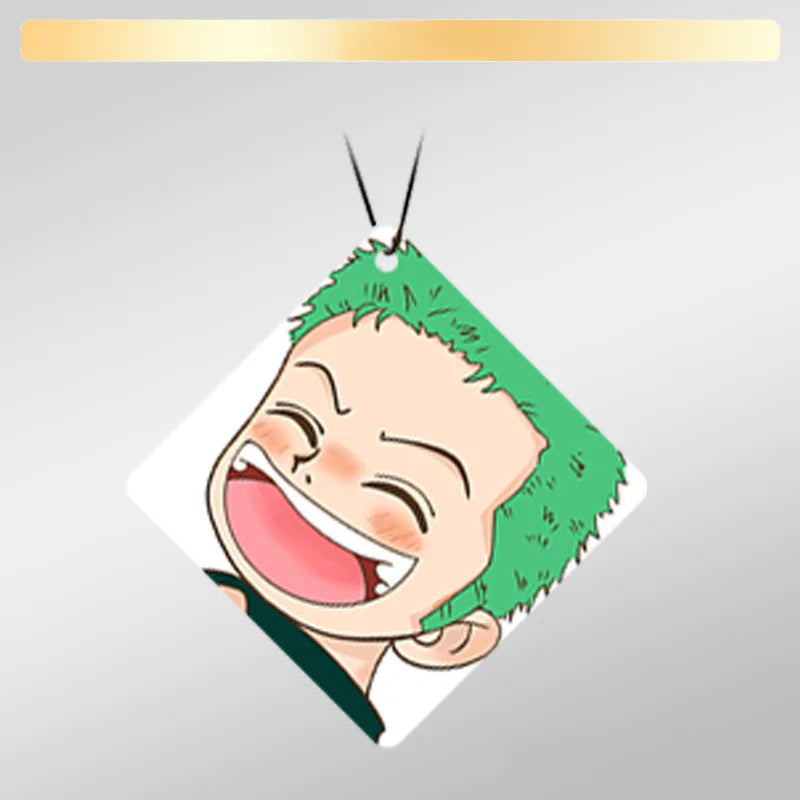 One Piece Car Mounted Fragrance Patch Decoration Car Accessories Anime Luff Tony Tony Chopper Roronoa Zoro Car Interior