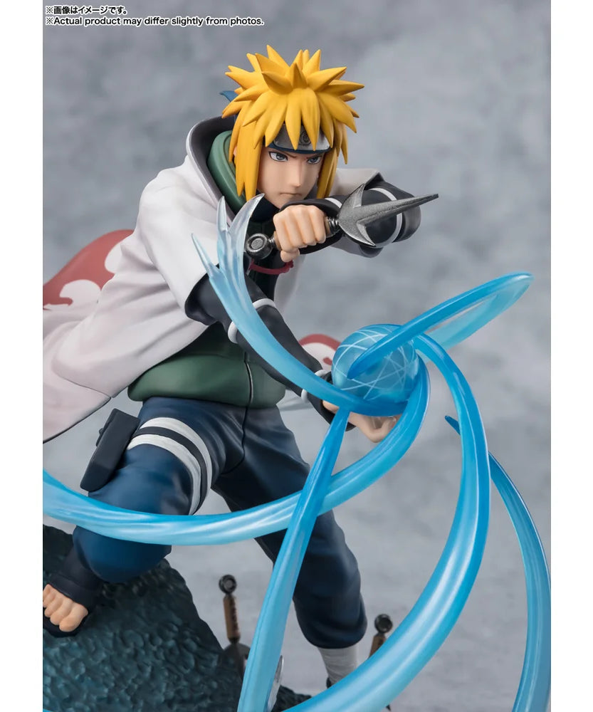BANDAI Figuarts ZERO Minato Namikaze Rasengan Figure – Naruto Shippuden Collectible