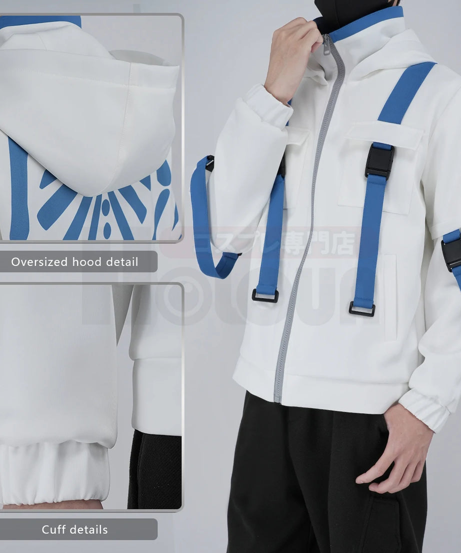 Wind Breaker Anime Cosplay– Keel, Shingo, Takeru, Shyu Cosplay Zip-Up (Unisex Oversized)