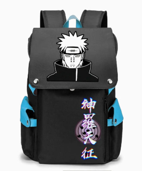 Naruto Anime Laptop Backpack – Large Capacity Travel & School Bag