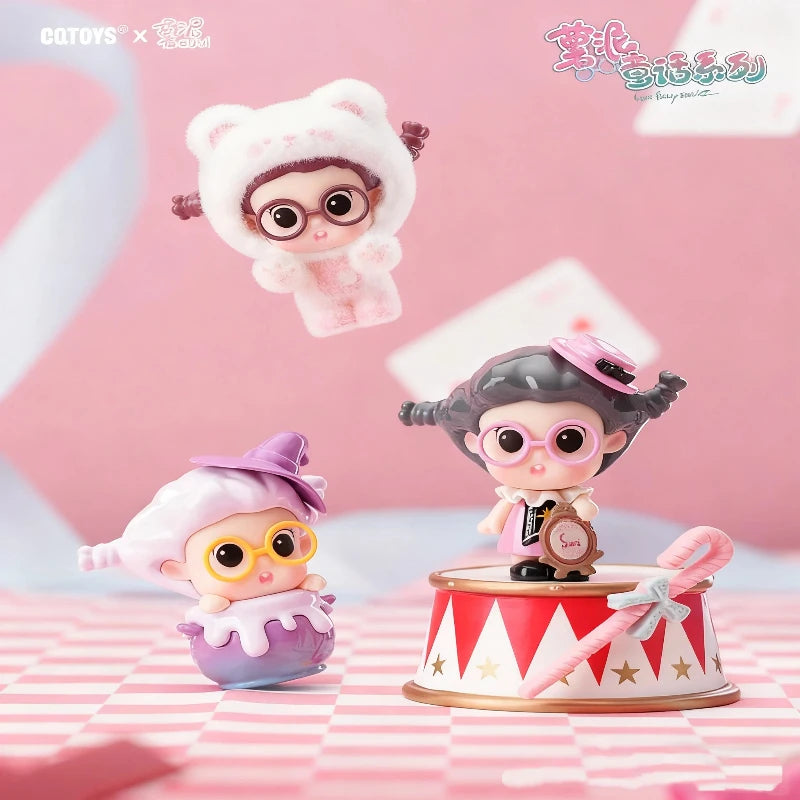 CQTOYS Suvi Fairy Tale Adventure Series Blind Box 20 Styles Cute Mini Figures With Flocked Craft Trendy Toy Home Decor Girl Gift