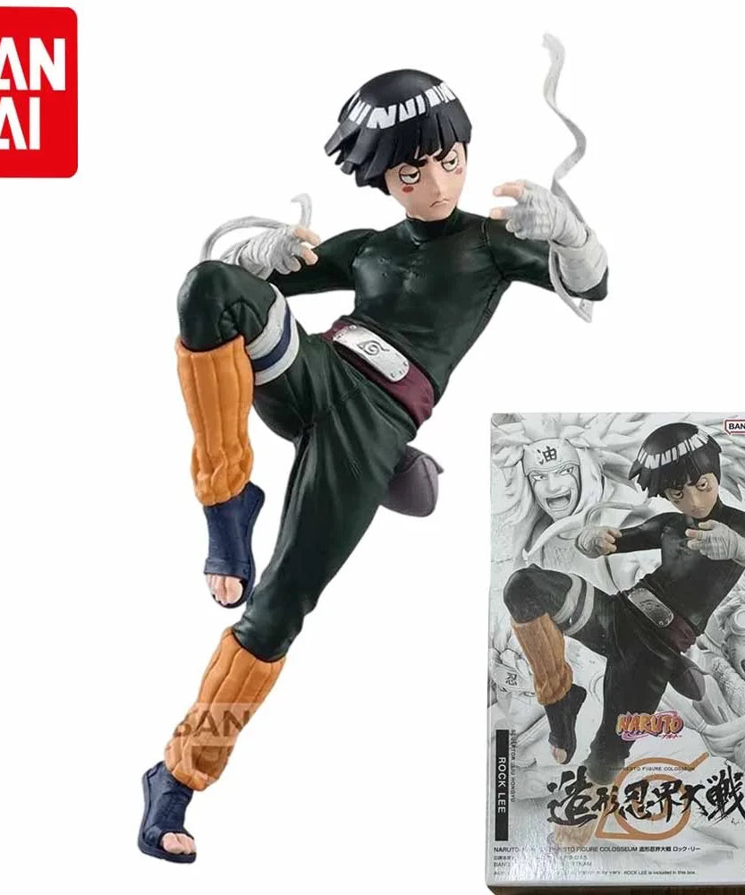 Bandai Banpresto Rock Lee Figure – Naruto Shippuden Original 10cm Collectible Toy