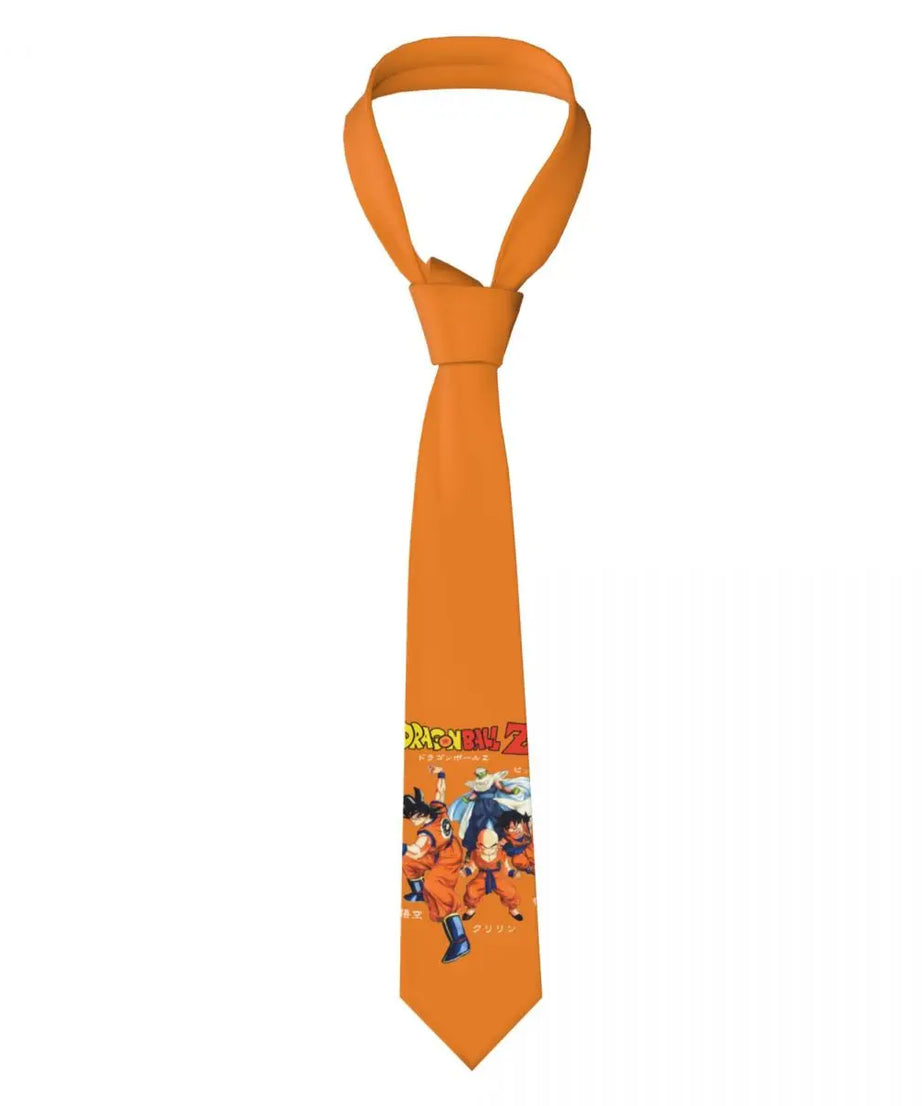 Vegeta Royal Saiyan Symbol Necktie – Dragon Ball Z Slim 8cm Unisex Tie