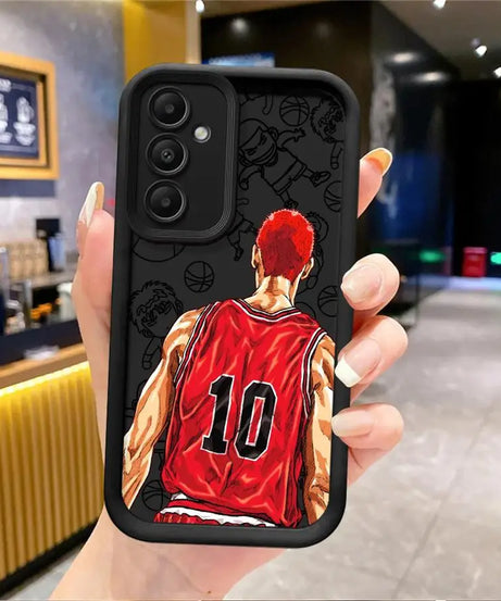 Slam Dunk Anime Phone Case – Soft Cover for Samsung Galaxy A15–A55 (4G/5G)