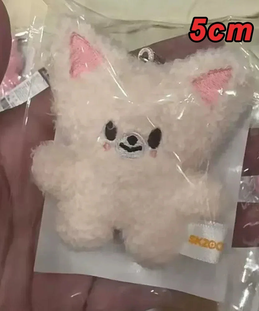 300style 10/22cm Skzoo Plush Bag Toy Kawaii Stray Wolf Plush Cartoon Stuffed Animal Doll Kawaii Toy Room Decor Children Gift