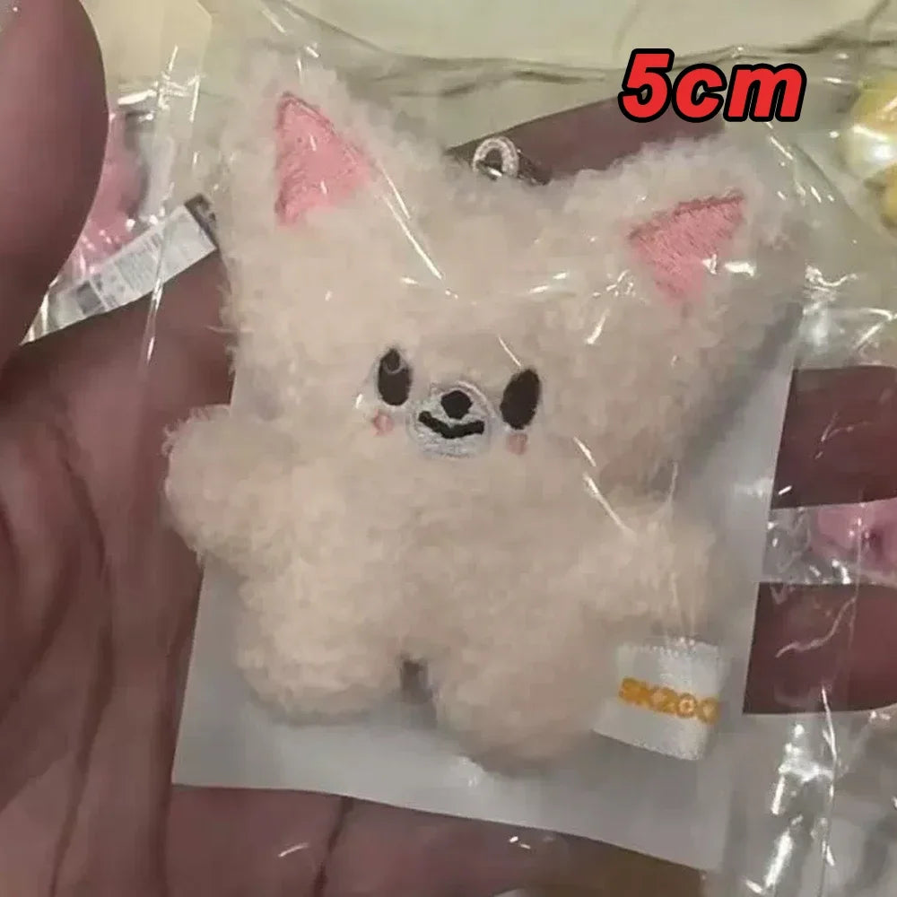 300style 10/22cm Skzoo Plush Bag Toy Kawaii Stray Wolf Plush Cartoon Stuffed Animal Doll Kawaii Toy Room Decor Children Gift