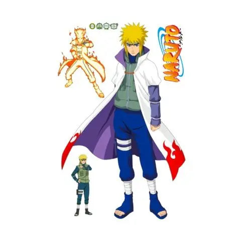 Naruto Wall Stickers, Personalized 3D Three-dimensional Adhesive Wall Stickers, Waterproof Glass Stickers, Decorative Paintings