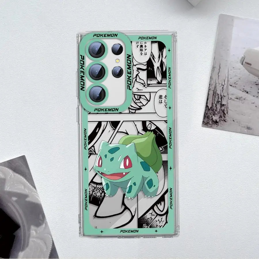 Pikachu Angel Eye Anime Case – Samsung Galaxy S21–S25, Note 10/20 Series