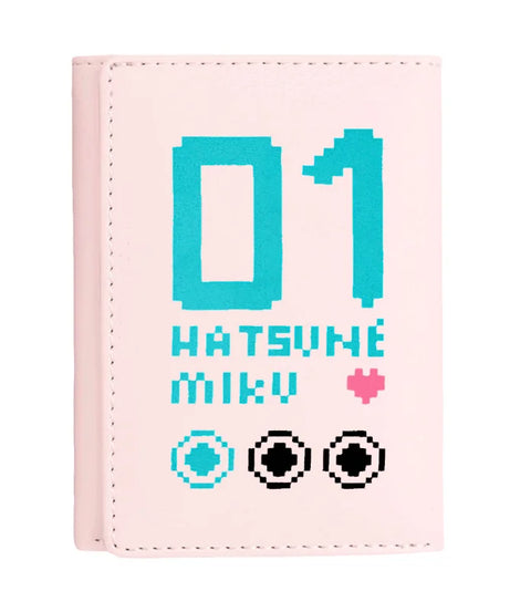 Hatsune Miku Anime Peripheral Zipper New PU Wallet Handsome Personality Boy Print Coin Purse Short Card Pack Holiday Gift