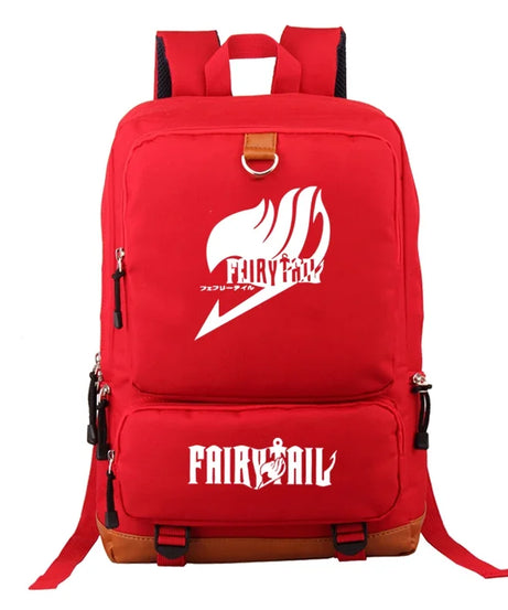 Fairy Tail Anime Backpack – Large Laptop & Travel Bag for Students