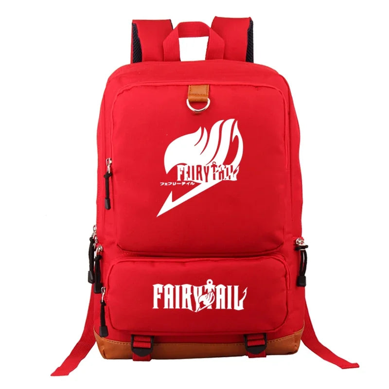 Fairy Tail Anime Backpack – Large Laptop & Travel Bag for Students