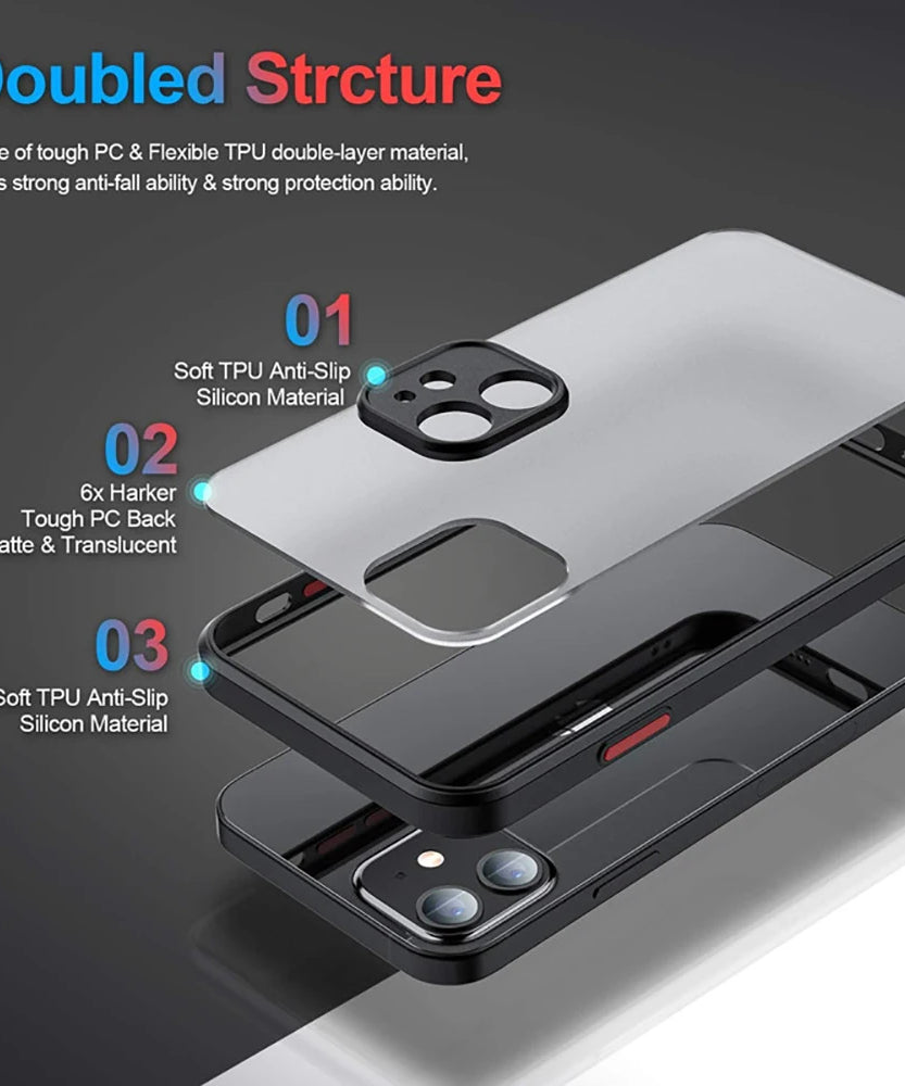 Inuyasha Anime Movie Comic Frosted Translucent For Apple iPhone 16 15 14 13 12 11 XS XR X Pro Max Plus Mini Cover Phone Case