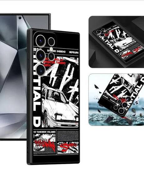 Anime Initial D Cool Phone Case for Samsung Galaxy S10 S9 Note 9 8 S8 Plus S10e Note 20 Ultra Note 10 Plus Silicon Cover