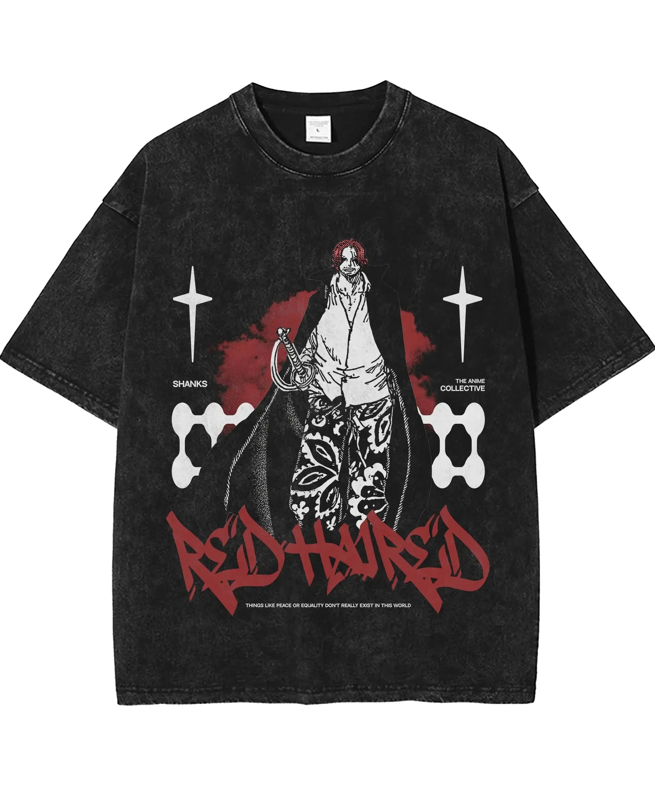 One Piece Anime Oversized Washed T Shirt Men Women Short Sleeve Tee New Summer Graphic Streetwear Casual Top Y2k Clothes