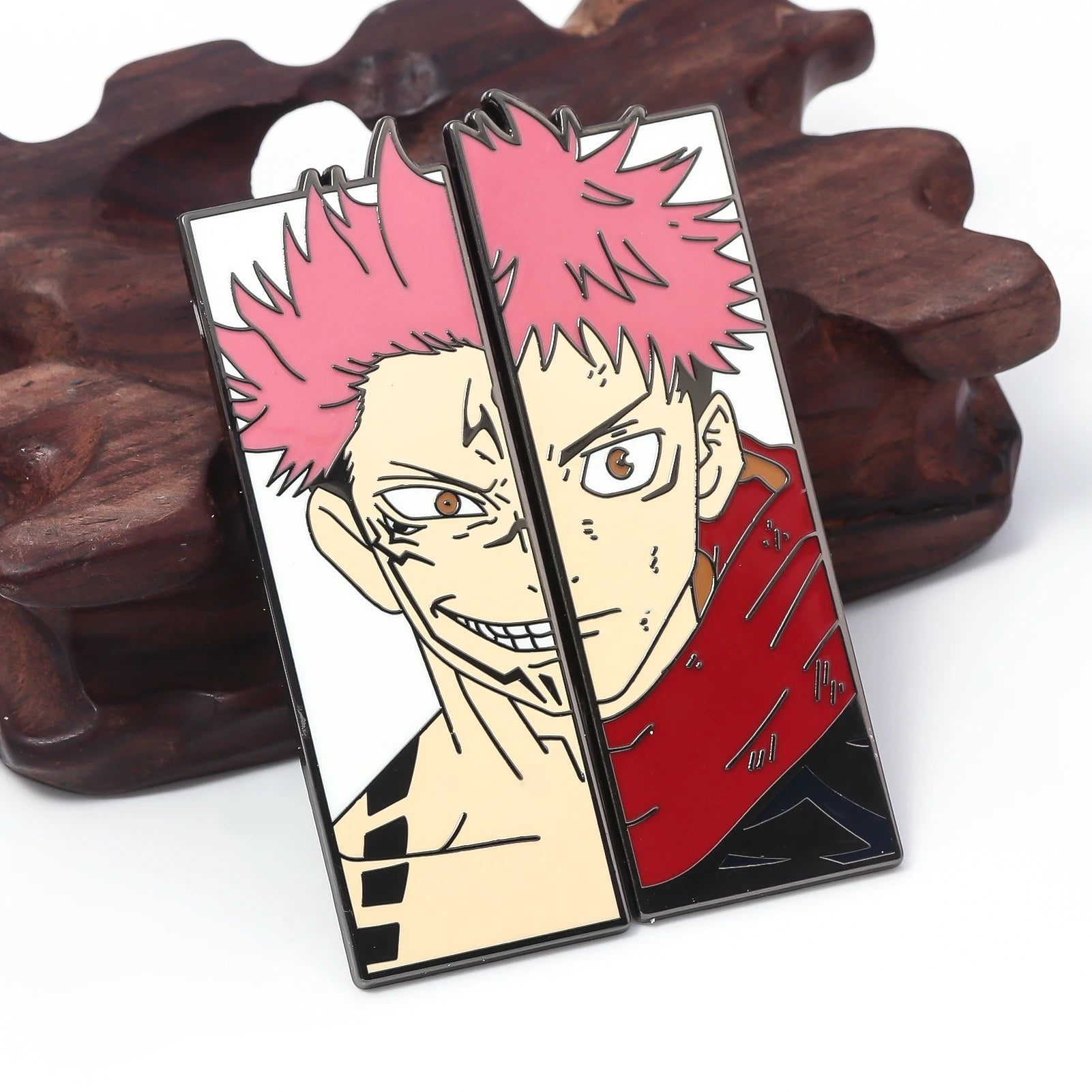 Hot-blooded Anime Jujutsu Kaisen Brooch Badge Brooch Vitality Satoru Gojo Brooches for Women Men Jewelry Accessorie Gift