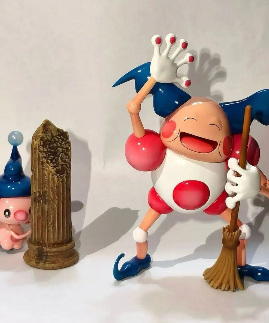 Anime Pokemon Figure Mr Mime Action Figures Pvc Statue Desktop Ornamen Collection Model Toys Gifts