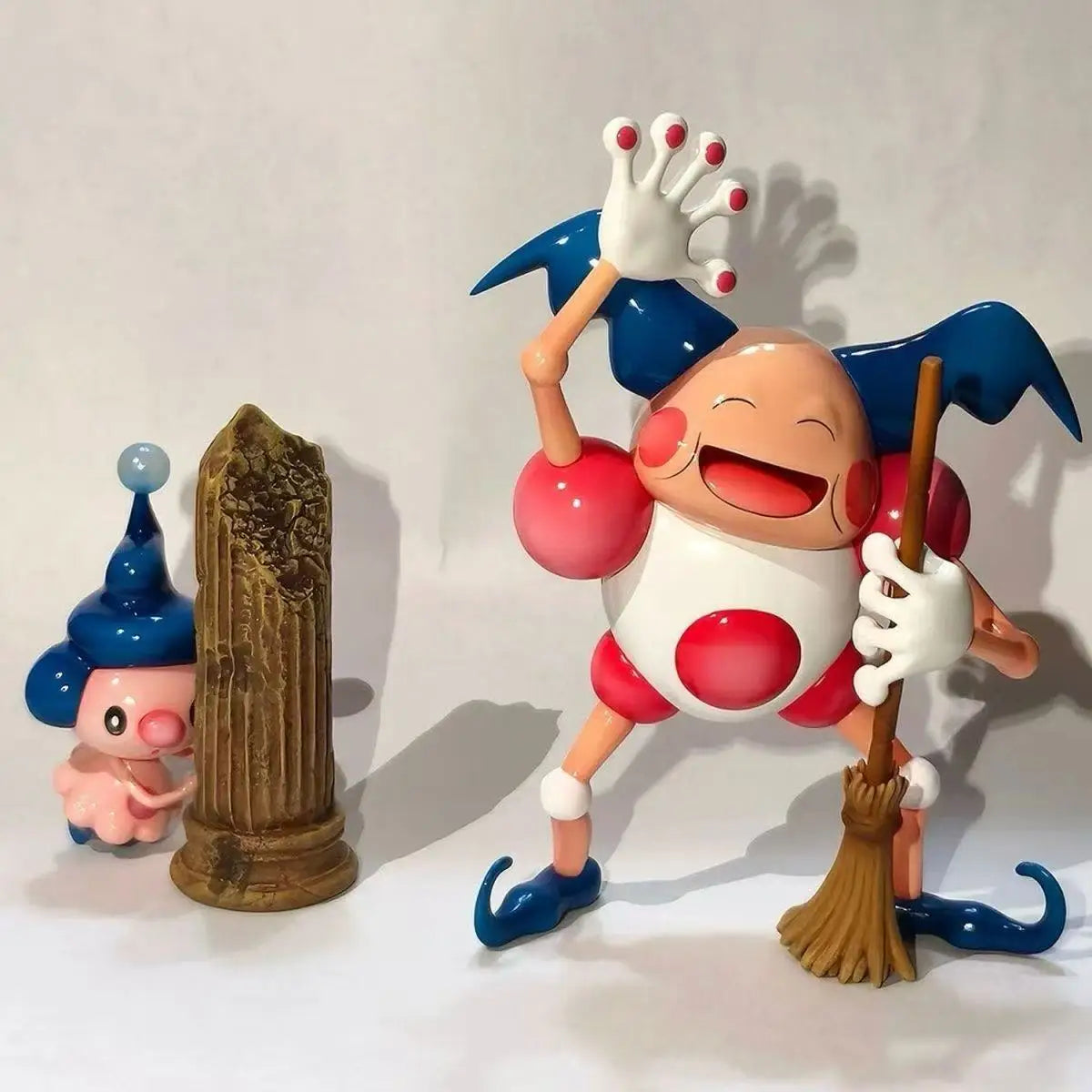 Anime Pokemon Figure Mr Mime Action Figures Pvc Statue Desktop Ornamen Collection Model Toys Gifts