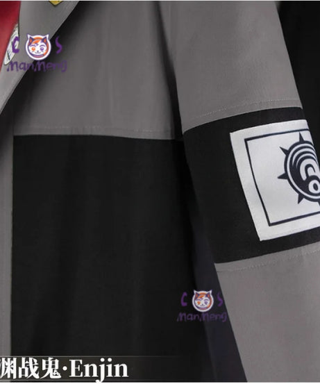 GACHIAKUTA Anime Enjin Cosplay Nji Costume Halloween party fashion men women uniform jacket pants shirt prop wig New set