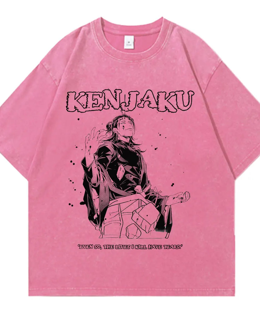 Jujutsu Kaisen Geto Suguru Vintage T-Shirt – Unisex Anime Cotton Tee