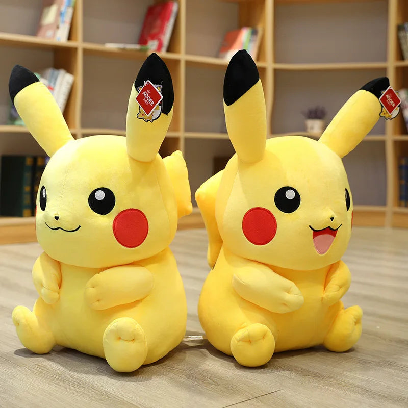 Pokemon Kawaii Pikachu Cute Stuffed Toys  Plush Dolls Anime Throw Pillow Birthday Christmas Gift For Kids Friends Boys