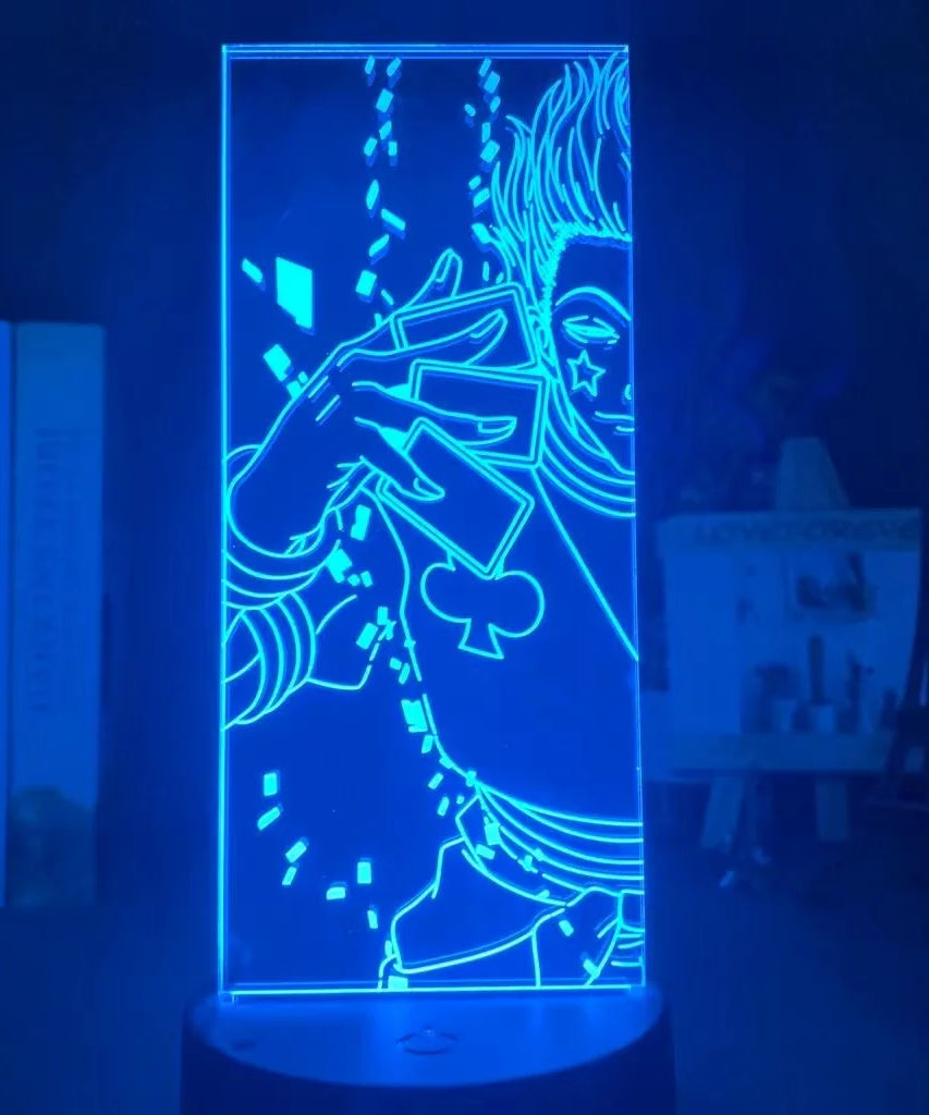 Anime Hunter X Hunter Led Night Light Killua Zoldyck Figure Nightlight Color Changing Usb Battery Table 3d Lamp Gift for Kids