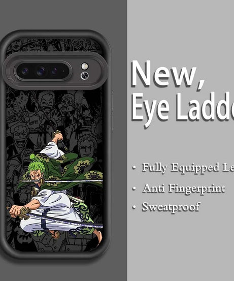 One Piece Eye Ladder Case – Shockproof Soft TPU Cover for Google Pixel 9–7A Pro/XL 5G