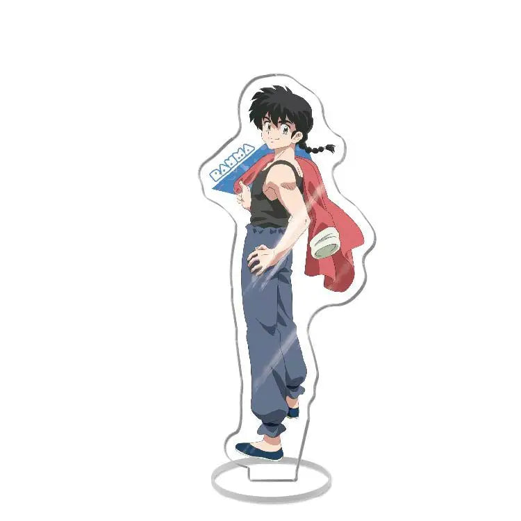 Anime Ranma 1/2 Nibun No Ichi Acrylic Stand Model Plate Decoration Desk Figure Display Friends Girls Gift Cartoon New Product