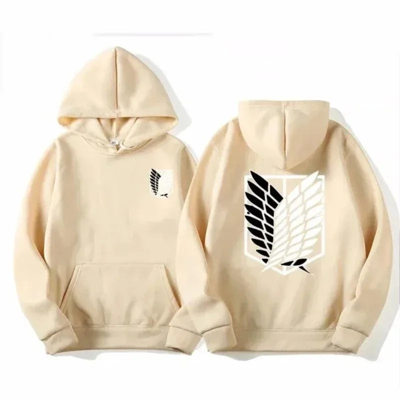 Attack on Titan Anime Hoodie – Premium Scout Regiment Streetwear Pullover for Men & Women 3