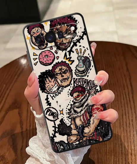 O-One P-Pieces Anime Case for Google Pixel 8a 7 Pro 9 Pro XL 6a 9a 8 Pro 6 Pro 7a Soft Cover