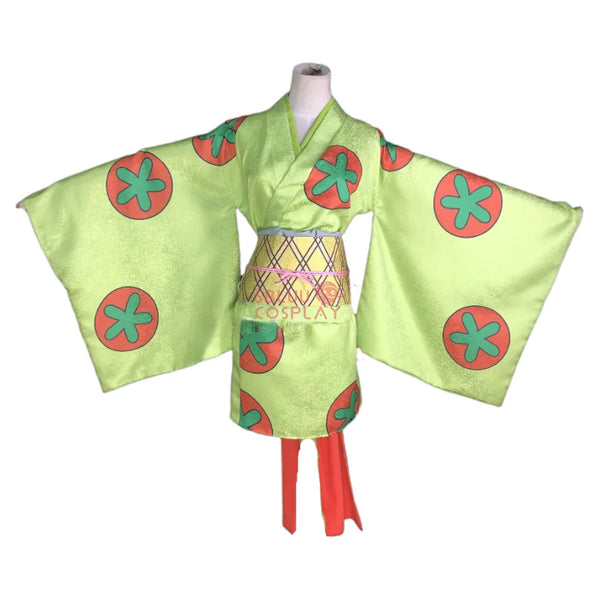 One Piece Wano Country Carrot Cosplay Costume – Anime Kimono Outfit