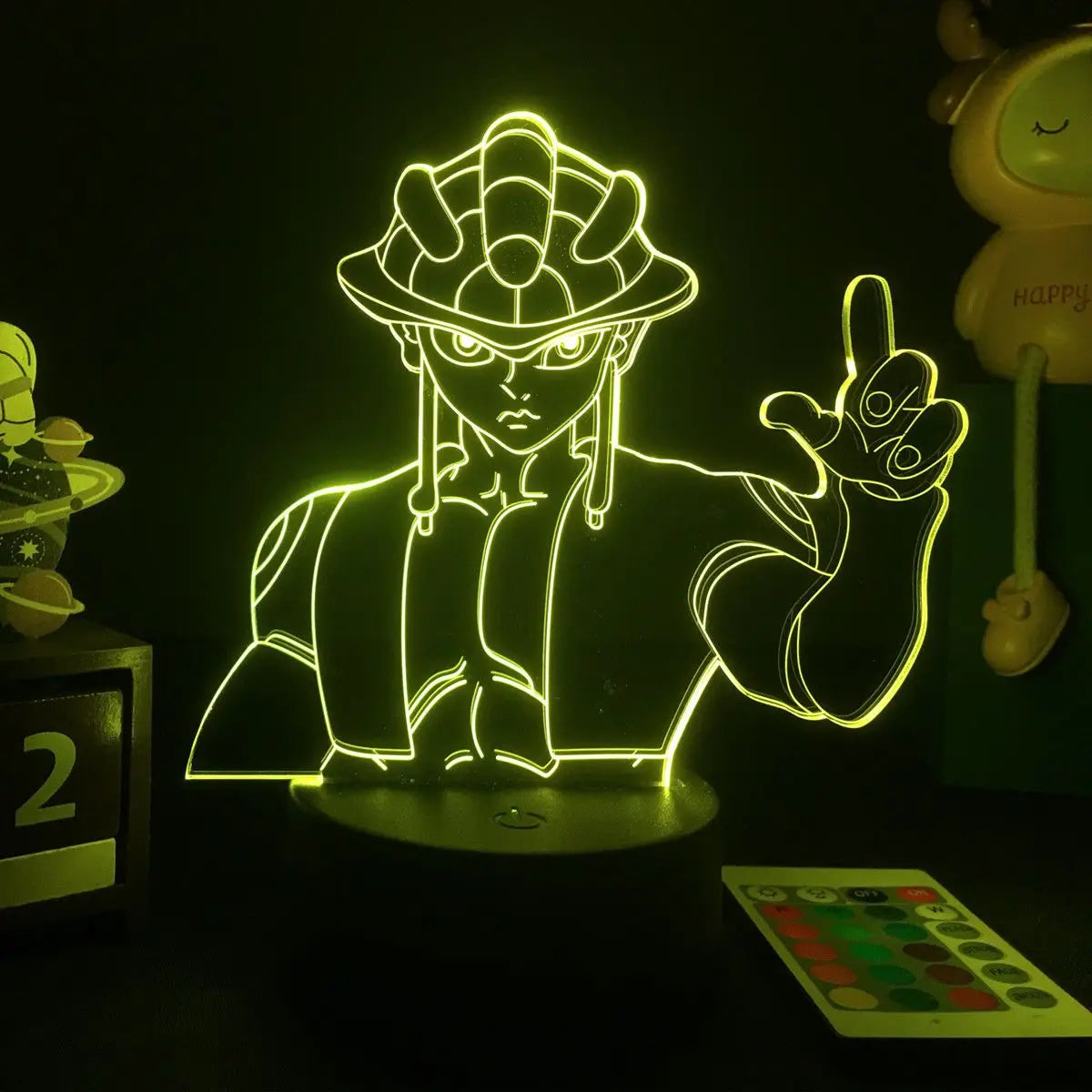 HUNTER Night Light Anime Peripherals Personality Creativity Killua Sissoe Table Lamp Desktop Decoration Bedroom holiday gift