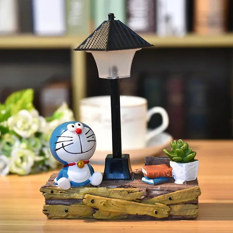 15cm Doraemon & Tinker Bell Night Light – Cute Anime Home Decor Gift