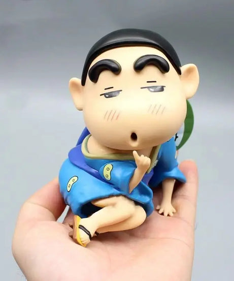 Crayon Shin chan Cute Joke Anime Office Desktop Car Creative Cute Bedroom Decoration Doll Handmade Birthday Gift