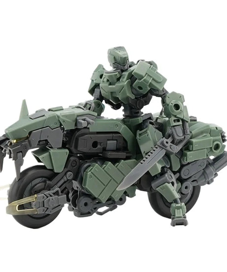 Number 57 1/24 Armored Puppet Hunting Fang Action Figures Assembly Model Kit Transforming Mecha Toy Desktop Ornament Boy Gift